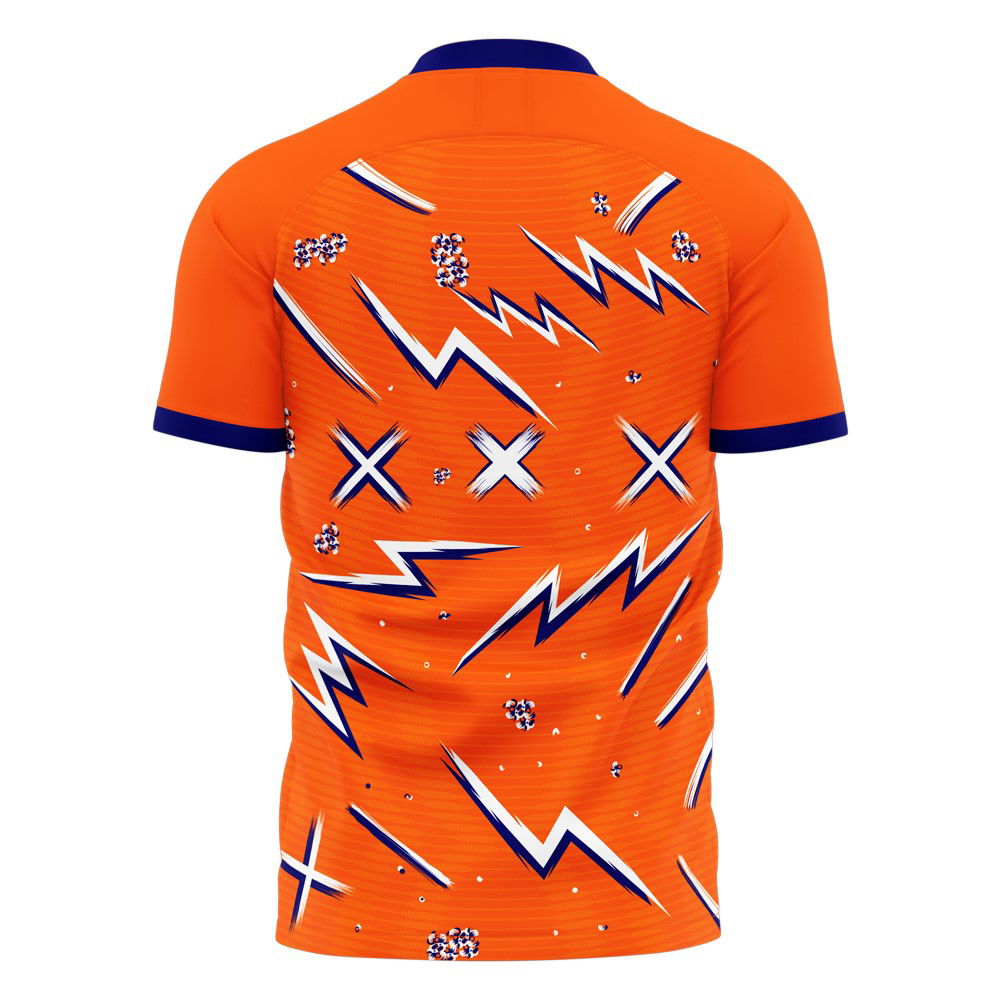  2025-2026 Netherlands Home Pre-Match Concept Shirt Adult Short Sleeve